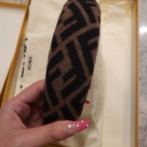Fendi FF logo headband